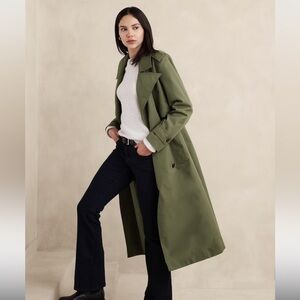 NWT Banana Republic Factory Oversized Trench Coat XXL